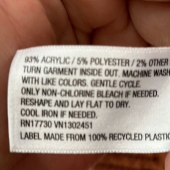 Merona rust colored Hi-Lo tunic sweater size medium - Picture 7 of 8